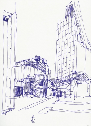 TR3 sketch, Blaž Budja